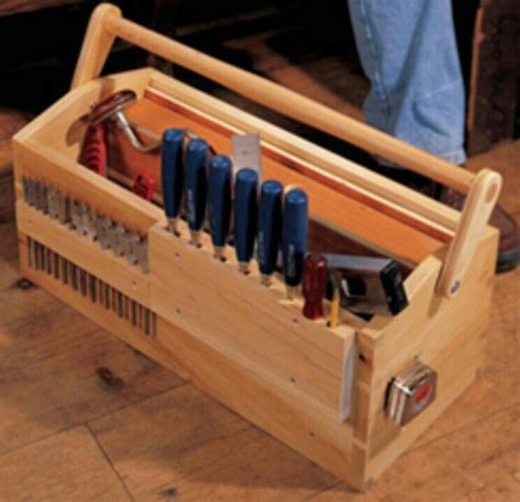 homemade wooden tool box